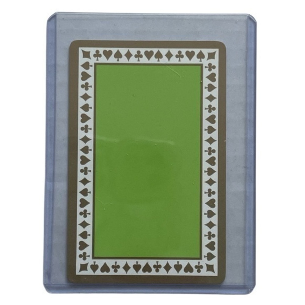Authentic Tiffany & Co. Luxury Joker Playing Card in Clear Hard Protective Case